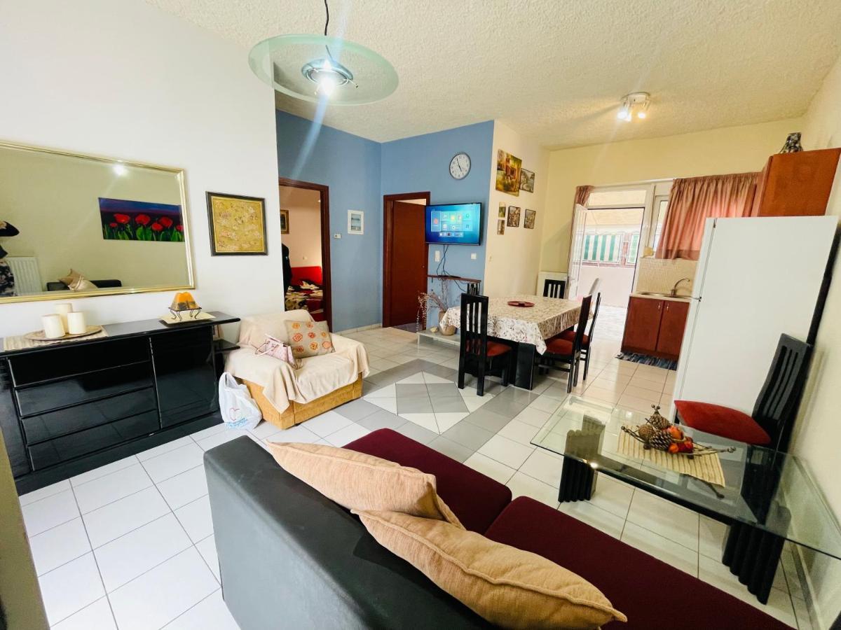 Nea Chora Cozy Apartment Close To The Beach Chania  Ngoại thất bức ảnh